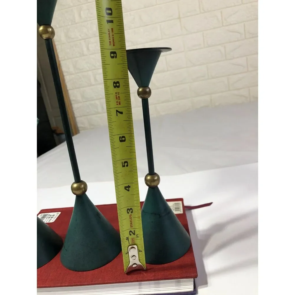 Rare Vintage IKEA Konfetti Candlestick Set 3 Anna Efverlund Postmodern Memphis